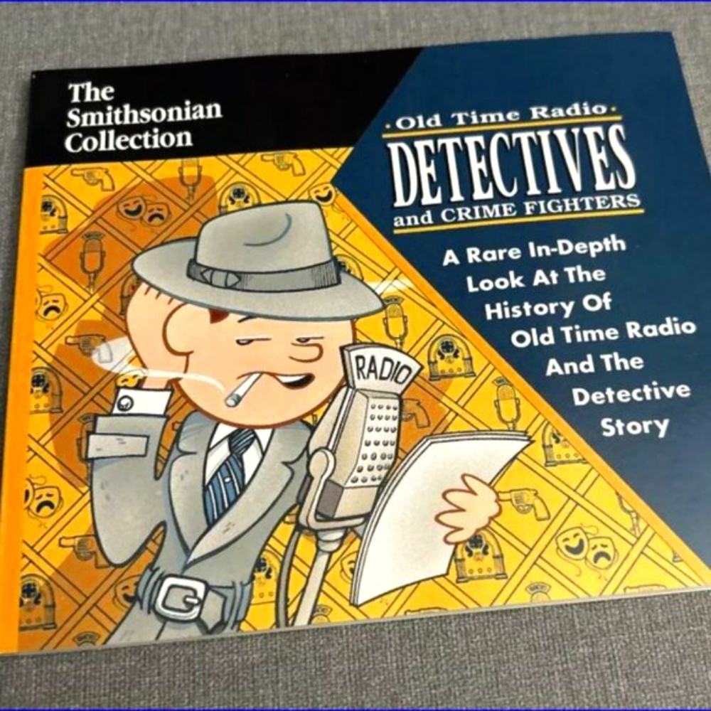 The SMITHSONIAN - Old Time Radio Detectives and Crime Fighters - 4 Cassettes NIB - Picture 3 of 6
